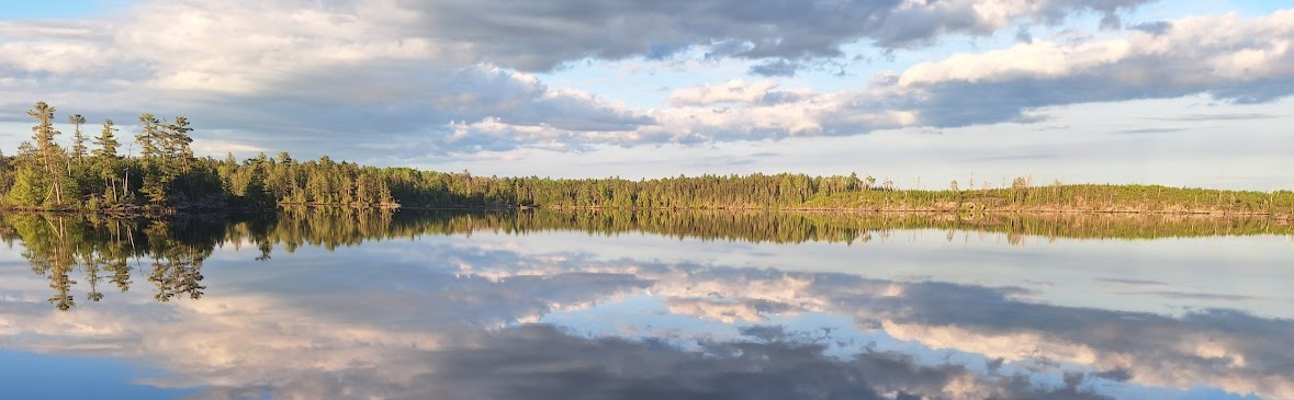 Beautiful BWCA wilderness landscape